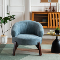 XINMICS Modern Accent Chair Upholstered Armchair for Living Room, Bedroom