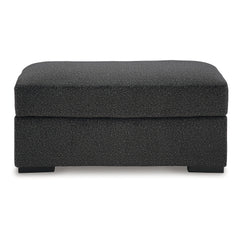 Signature Design by Ashley Wryenlynn Black Ottoman