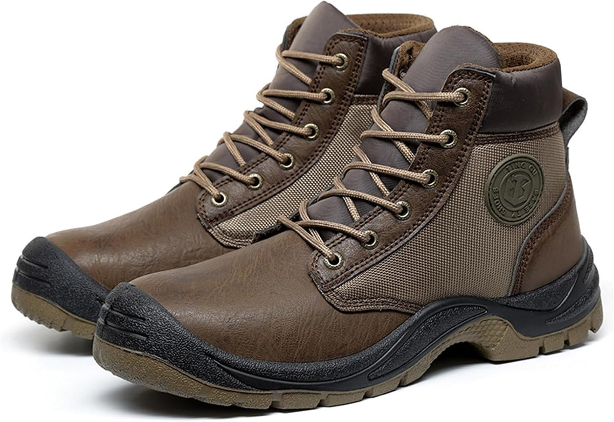 Summer Unisex Anti-Static Safety Shoes, Smash and Puncture Resistant Work Shoes, Composite Steel Toe Shoes, Breathable, Lightweight and Comfortable