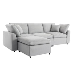 Harper&Bright Designs L Shaped Sofa with Reversible Chaise
