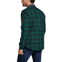 Men's Eddie's Favorite Faux Shearling-Lined Flannel Shirt Jacket